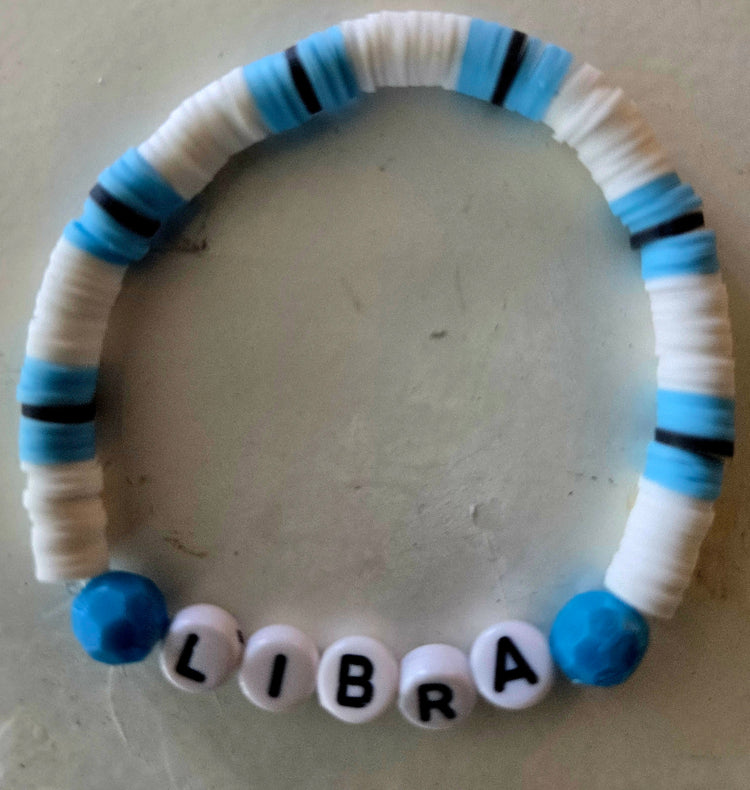 Libra word bracelet