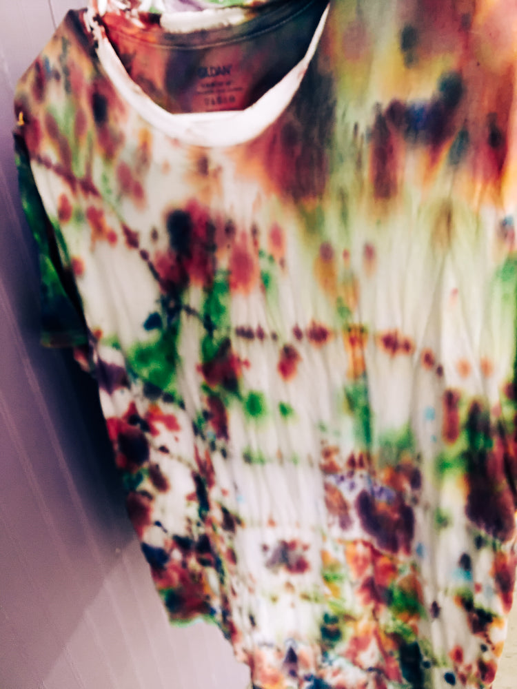Medium multi colored tie dye tee shirt