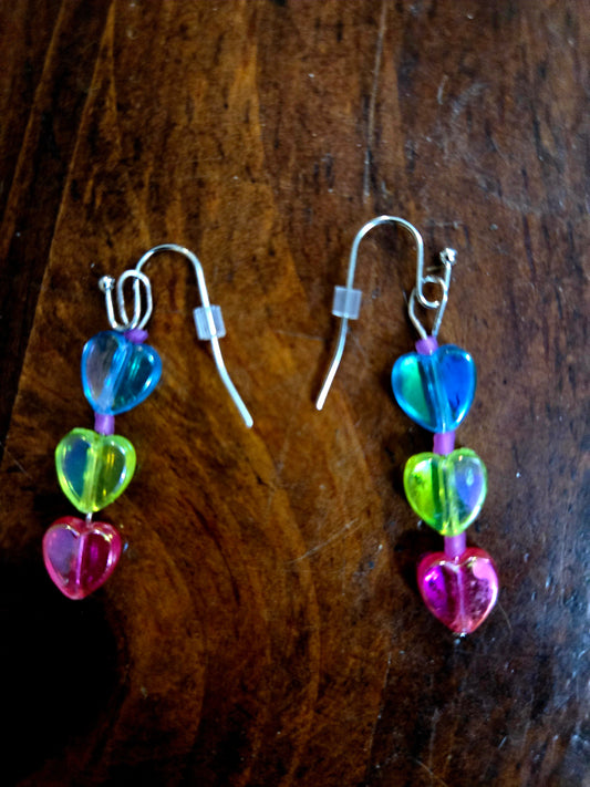 Playful Heart2heart earrings