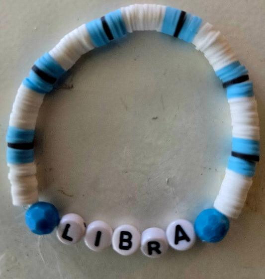Libra word bracelet